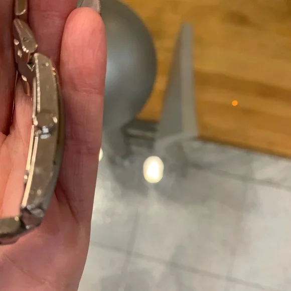 Movado Men's Eliro Rectangle Black Dial Stainless Steel Bracelet Watch 0… - Picture 8 of 10